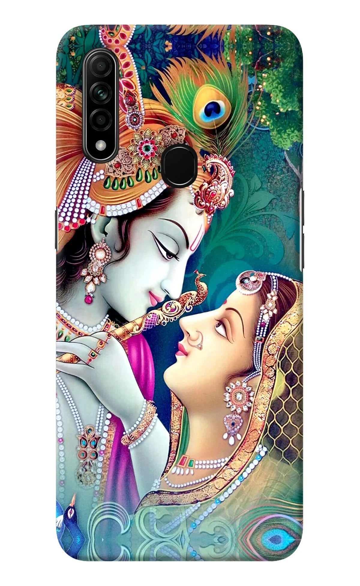 Lord Radha Krishna Oppo A31 Back Cover