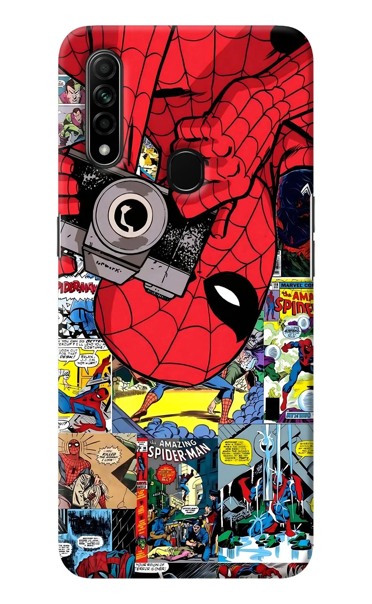 Spider Man Oppo A31 Back Cover