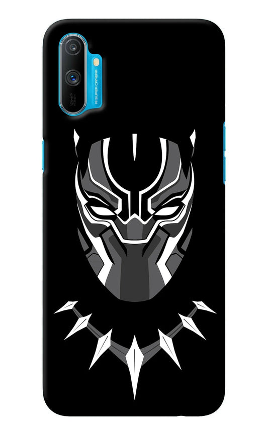 Black Panther Realme C3 Back Cover