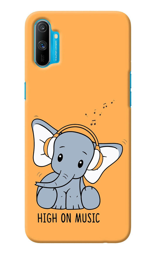 High On Music Realme C3 Back Cover