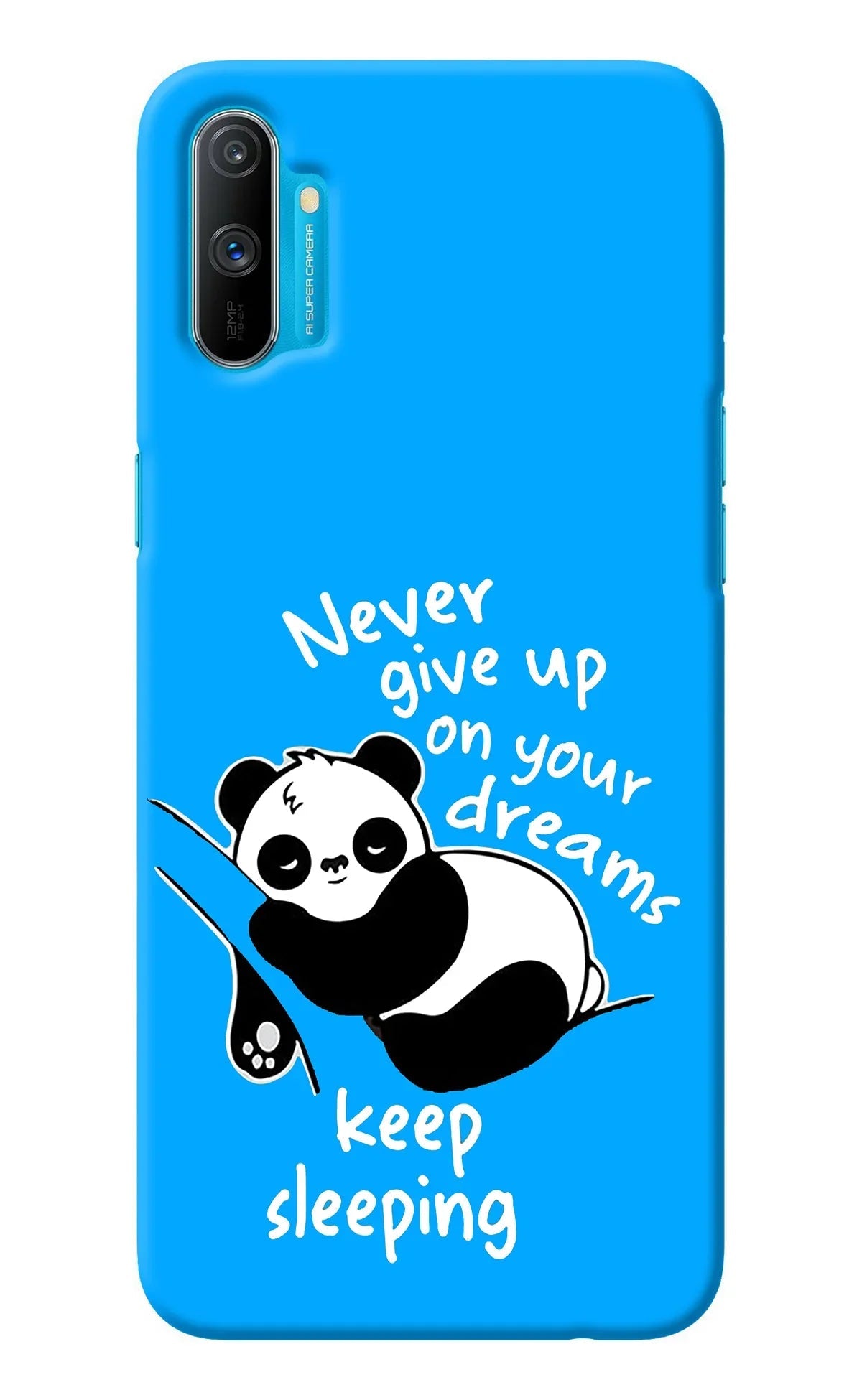 Keep Sleeping Realme C3 Back Cover