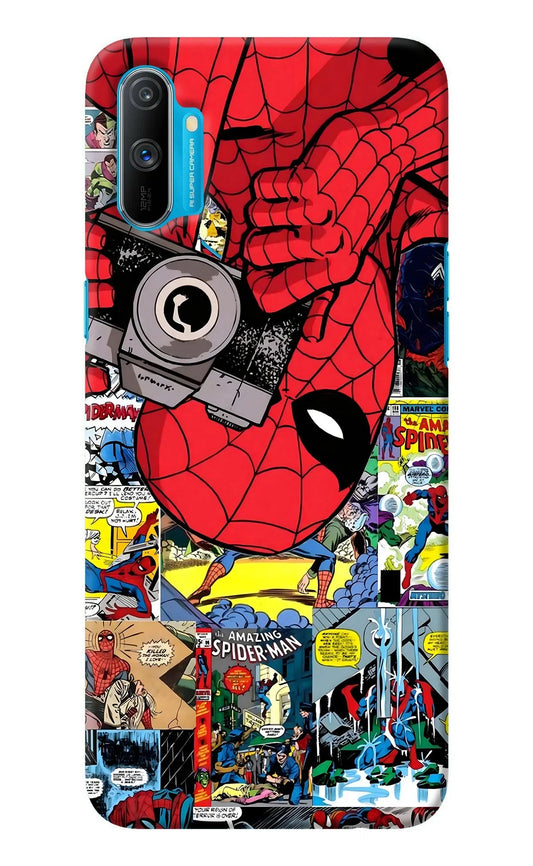 Spider Man Realme C3 Back Cover