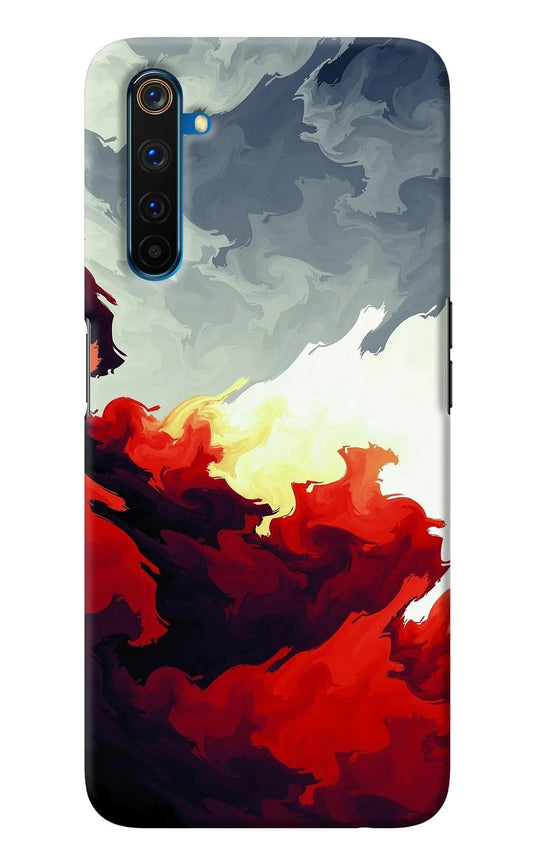 Fire Cloud Realme 6 Pro Back Cover