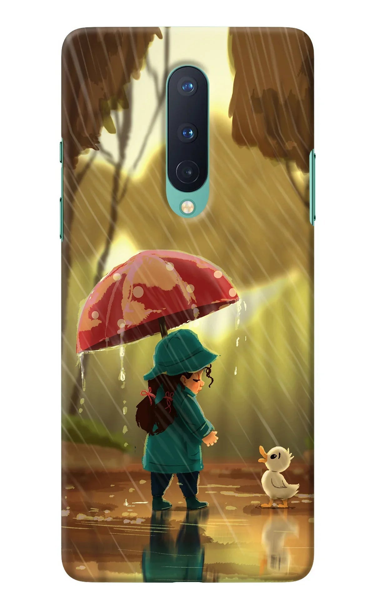 Rainy Day Oneplus 8 Back Cover