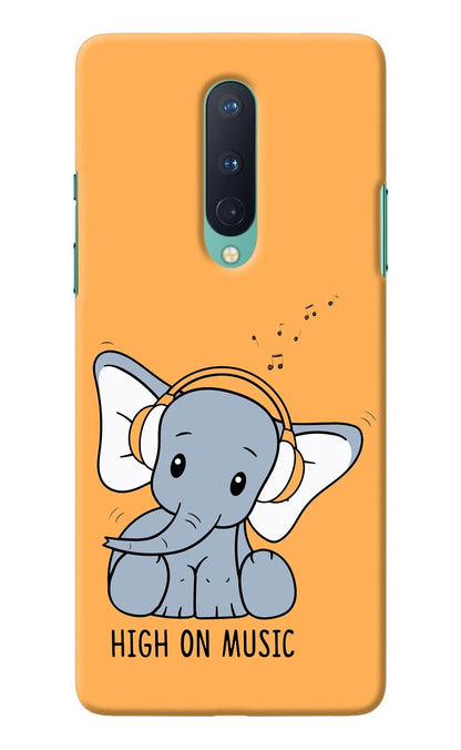 High On Music Oneplus 8 Back Cover