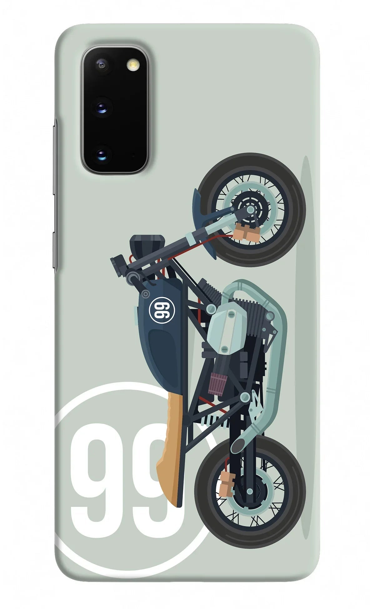 Classic Cafe Racer 99 Samsung S20 Back Cover