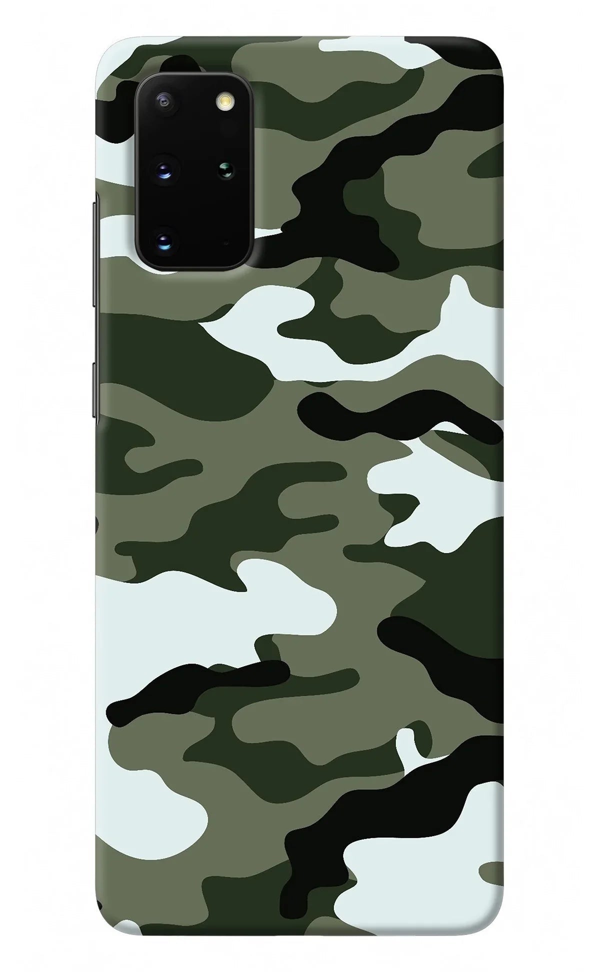 Camouflage Samsung S20 Plus Back Cover