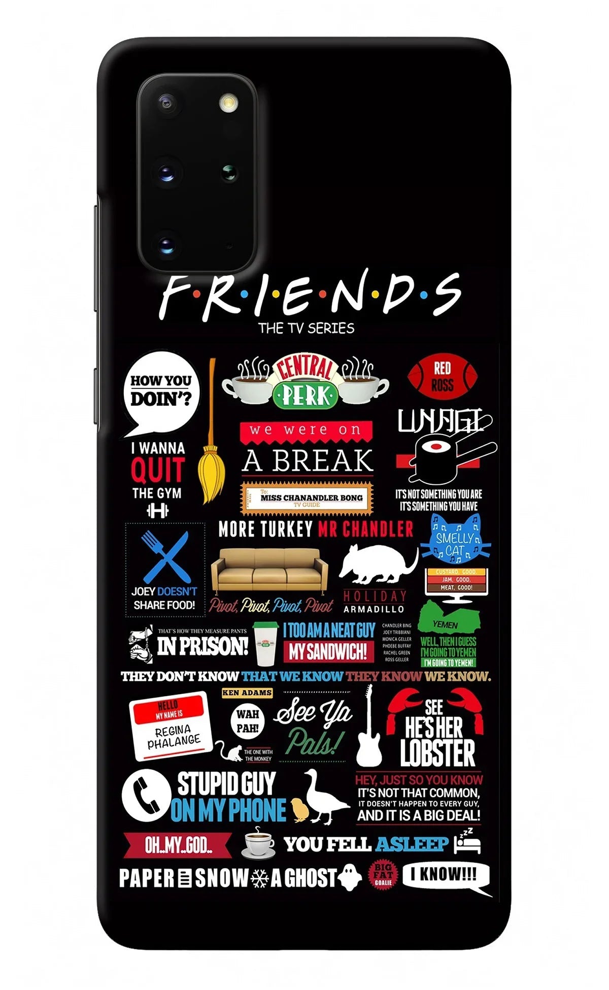 FRIENDS Samsung S20 Plus Back Cover