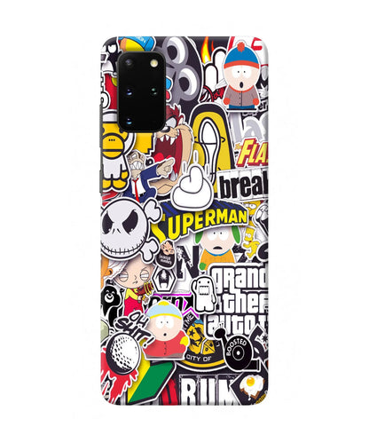 Sticker Bomb Samsung S20 Plus Back Cover