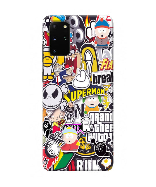 Sticker Bomb Samsung S20 Plus Back Cover