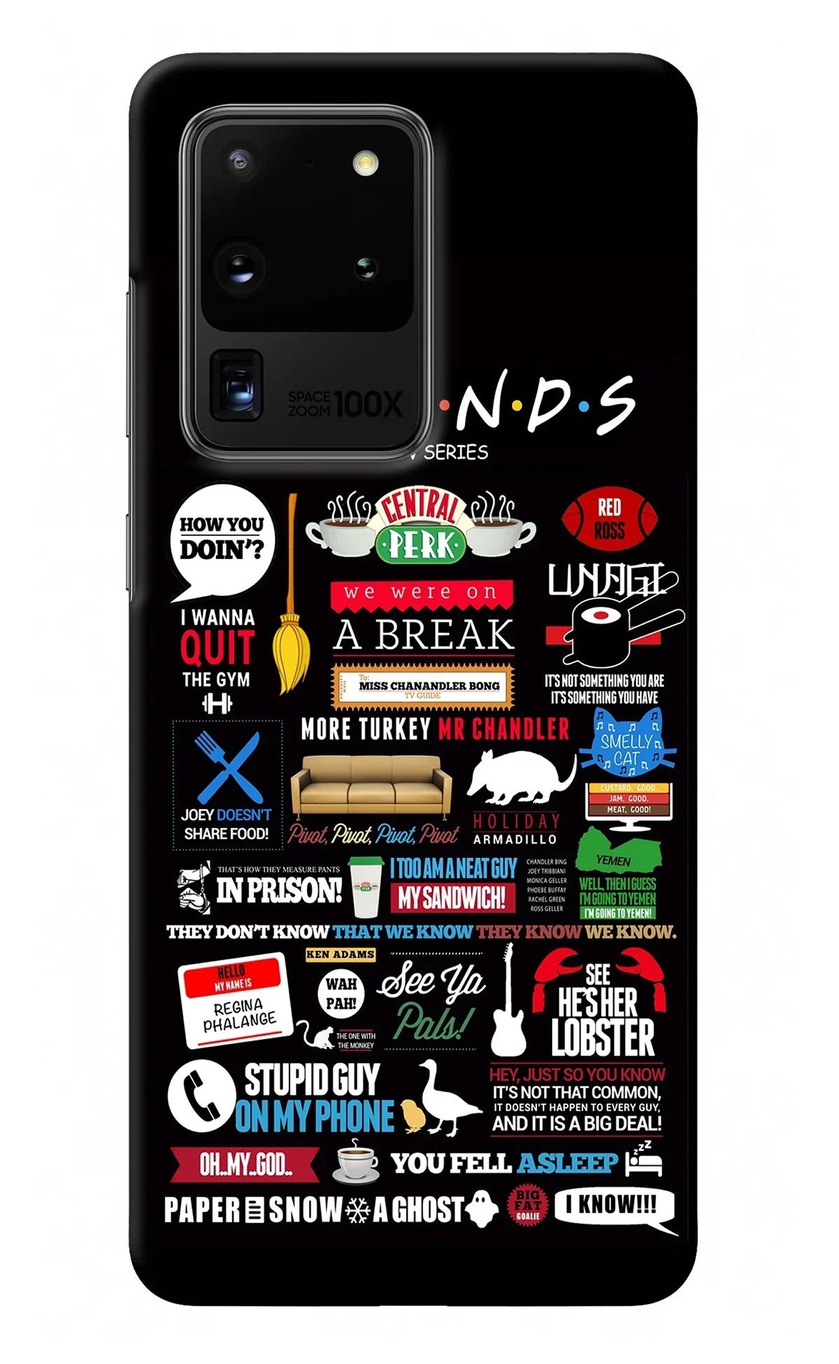 FRIENDS Samsung S20 Ultra Back Cover