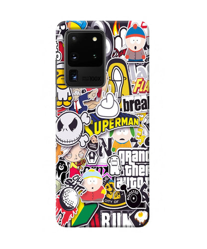 Sticker Bomb Samsung S20 Ultra Back Cover