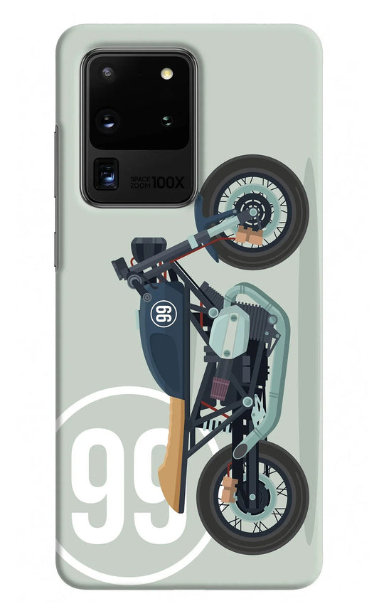 Classic Cafe Racer 99 Samsung S20 Ultra Back Cover