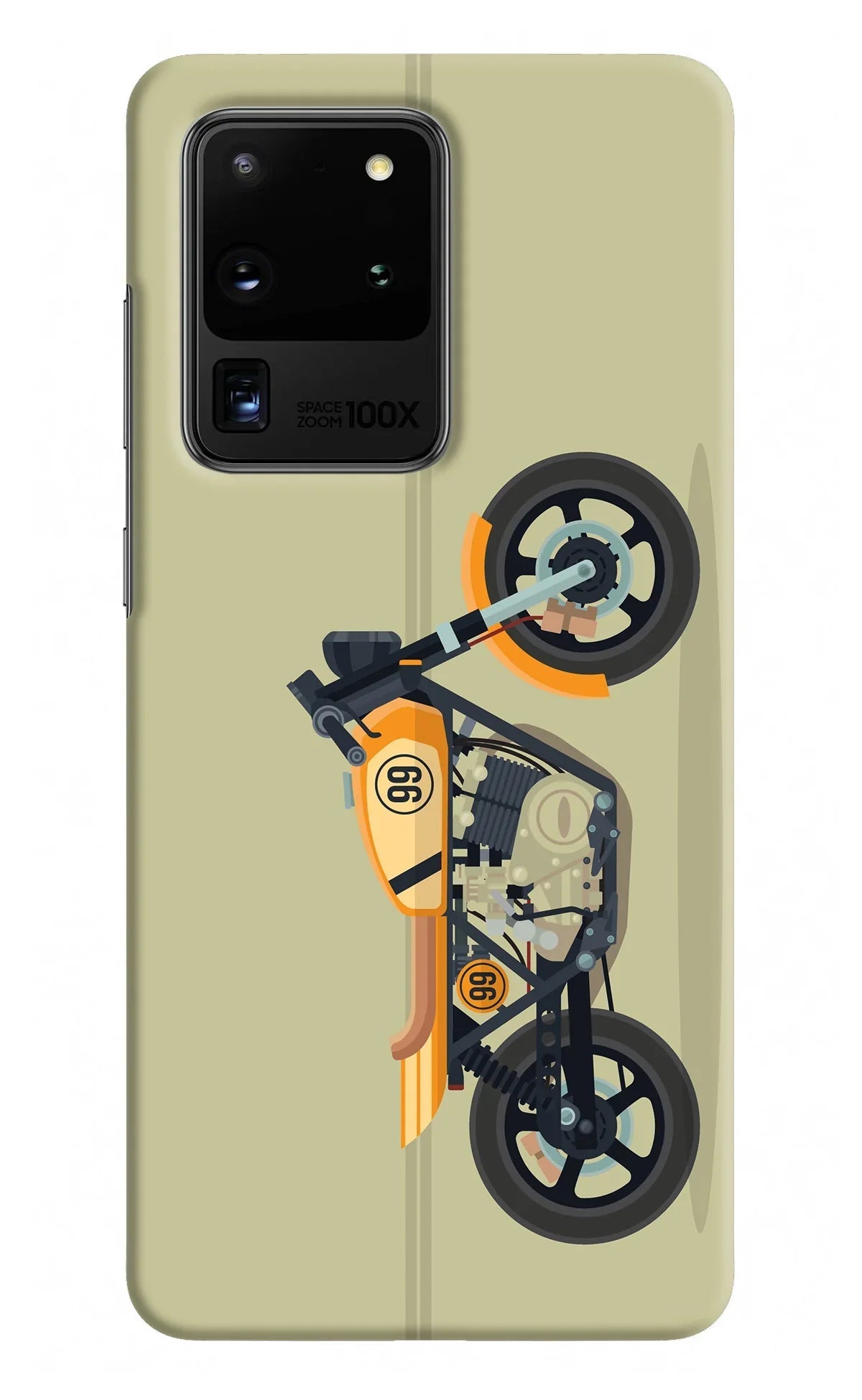 Vertical Speedster Samsung S20 Ultra Back Cover