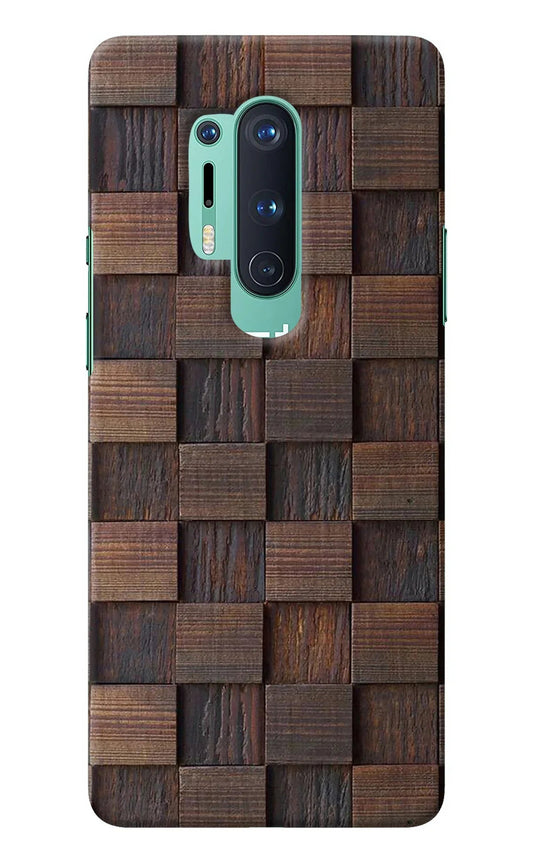 Wooden Cube Design Oneplus 8 Pro Back Cover