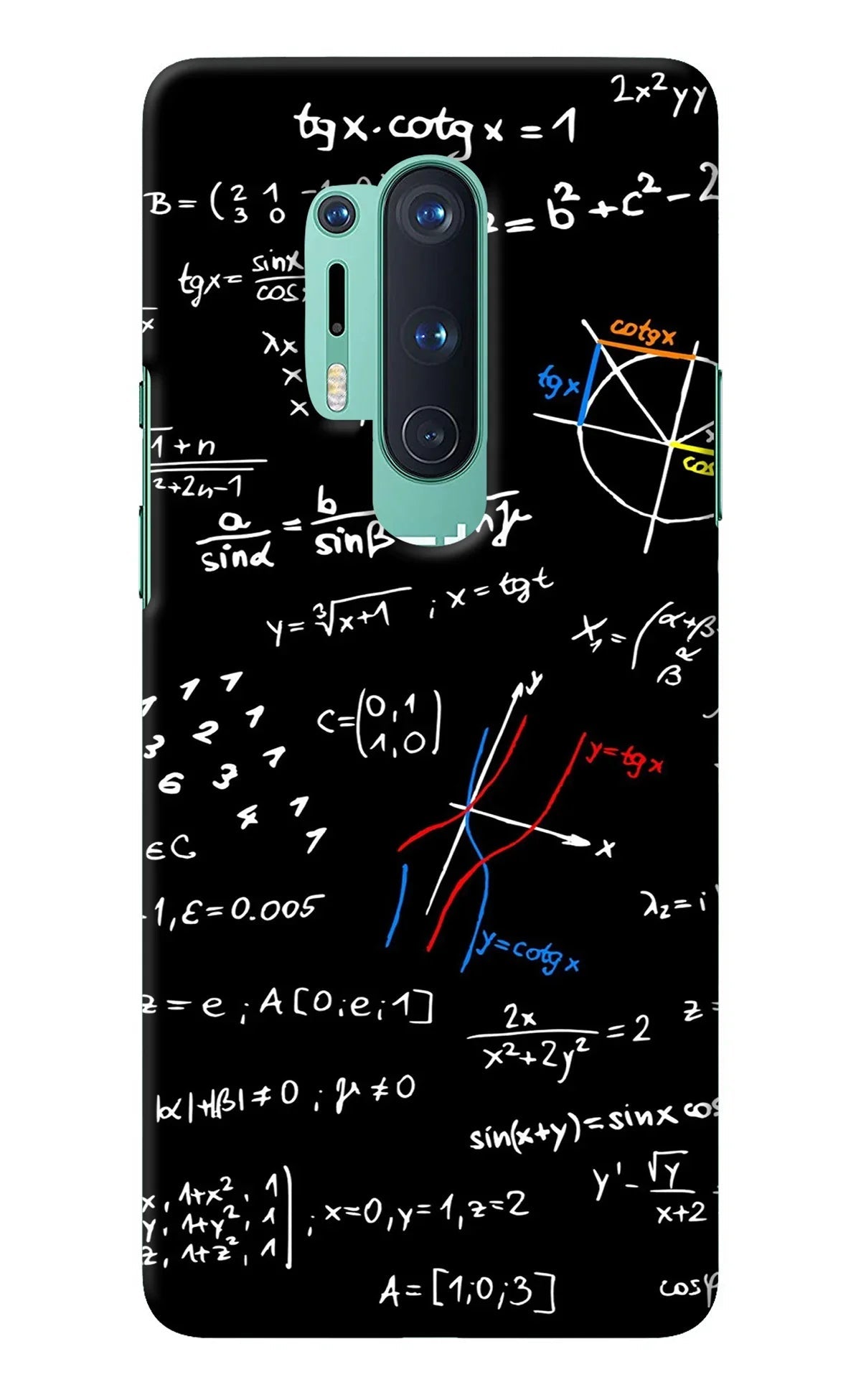 Mathematics Formula Oneplus 8 Pro Back Cover