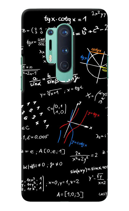 Mathematics Formula Oneplus 8 Pro Back Cover