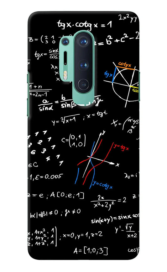 Mathematics Formula Oneplus 8 Pro Back Cover