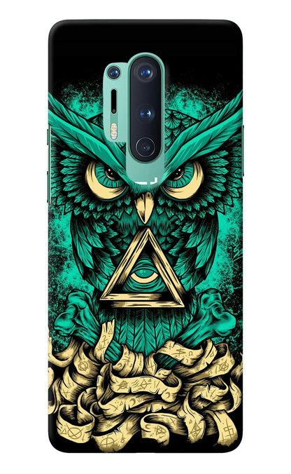 Green Owl Oneplus 8 Pro Back Cover