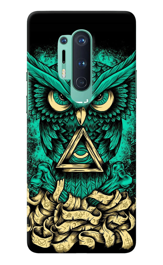 Green Owl Oneplus 8 Pro Back Cover