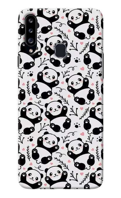 Cute Panda Samsung A20s Back Cover