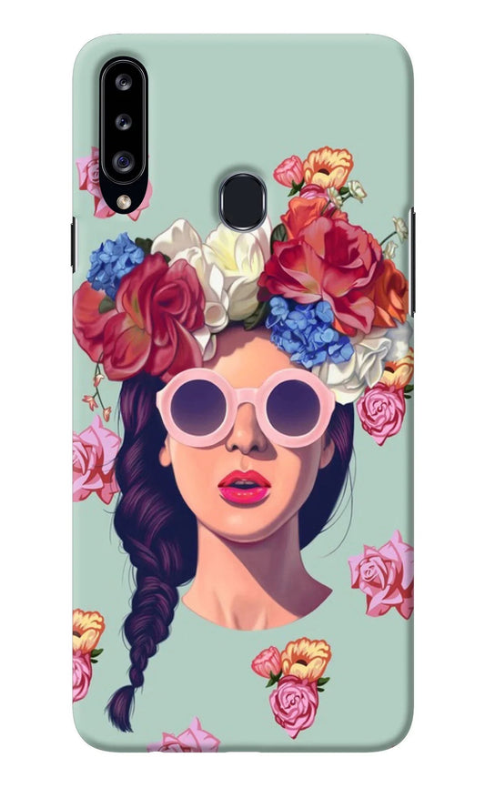 Pretty Girl Samsung A20s Back Cover