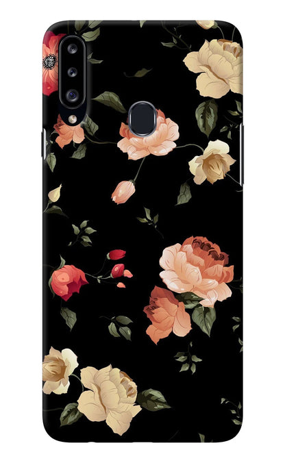 Flowers Samsung A20s Back Cover