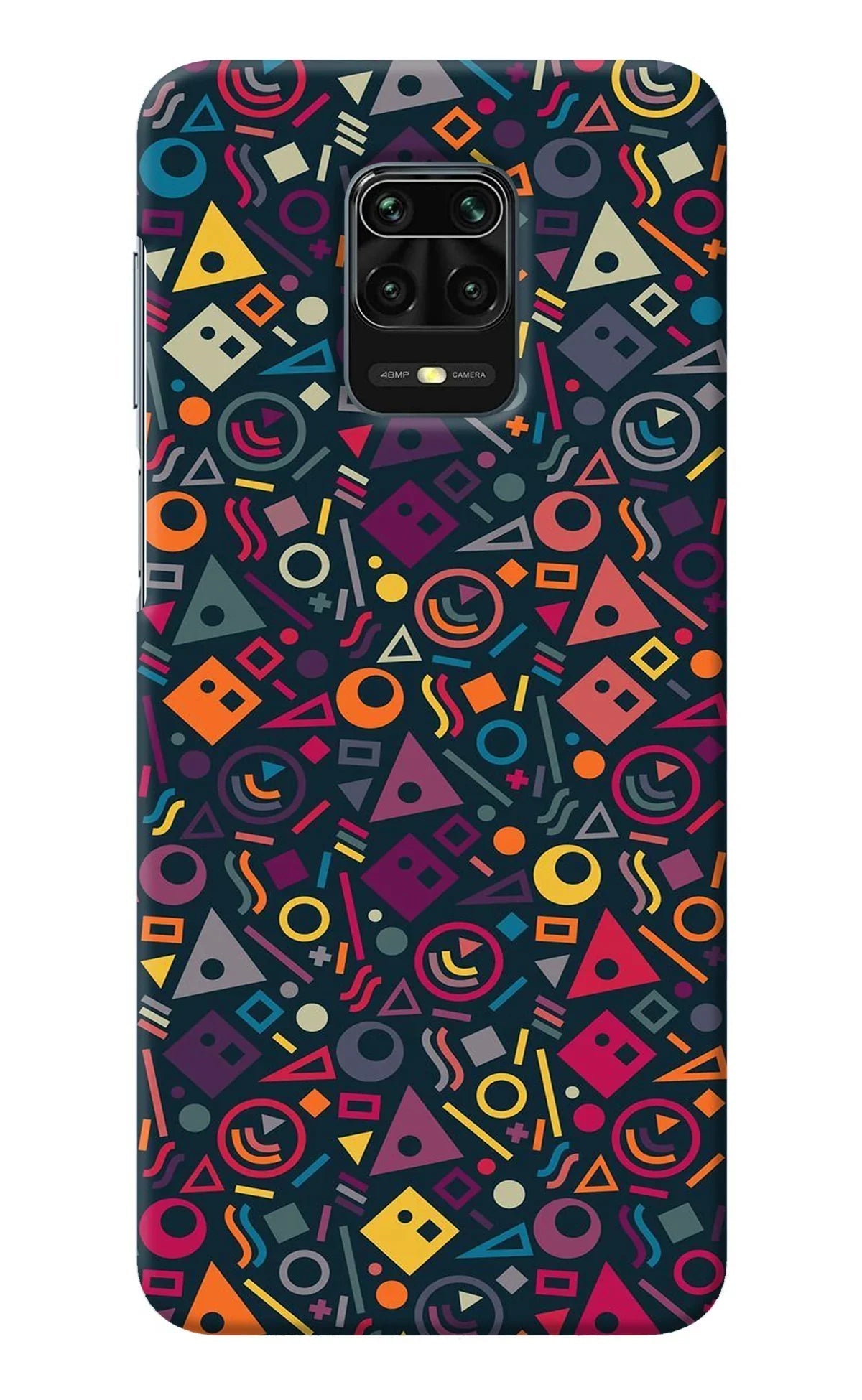Geometric Abstract Redmi Note 9 Pro/Pro Max Back Cover