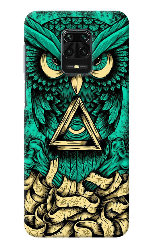 Green Owl Redmi Note 9 Pro/Pro Max Back Cover