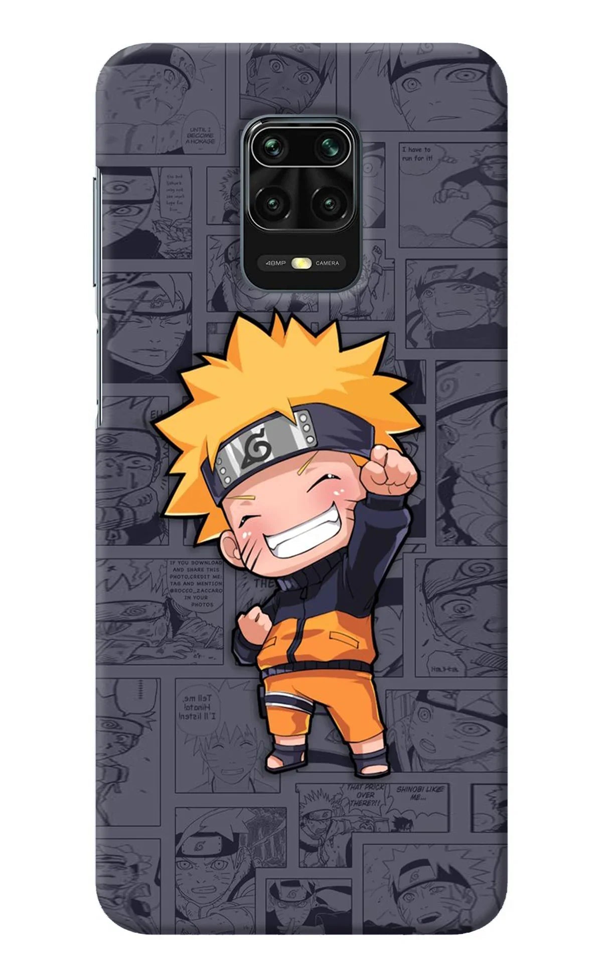 Chota Naruto Redmi Note 9 Pro/Pro Max Back Cover