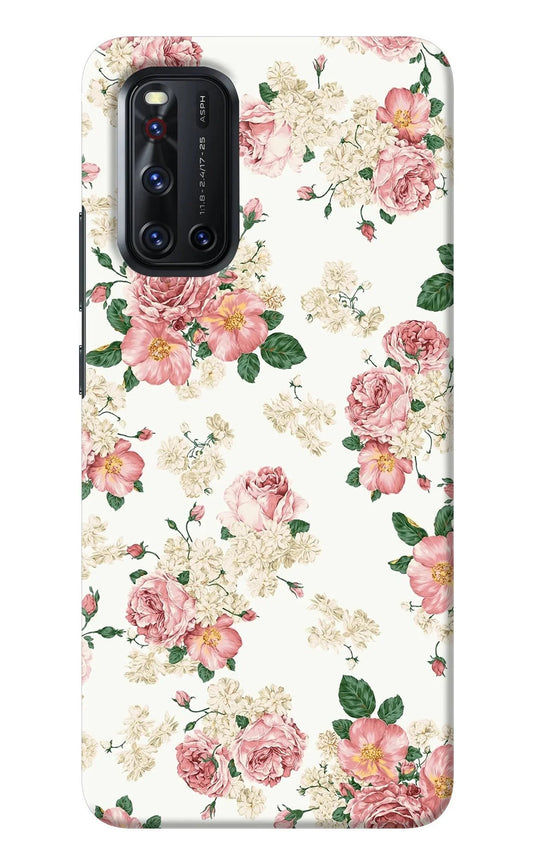 Flowers Vivo V19 Back Cover