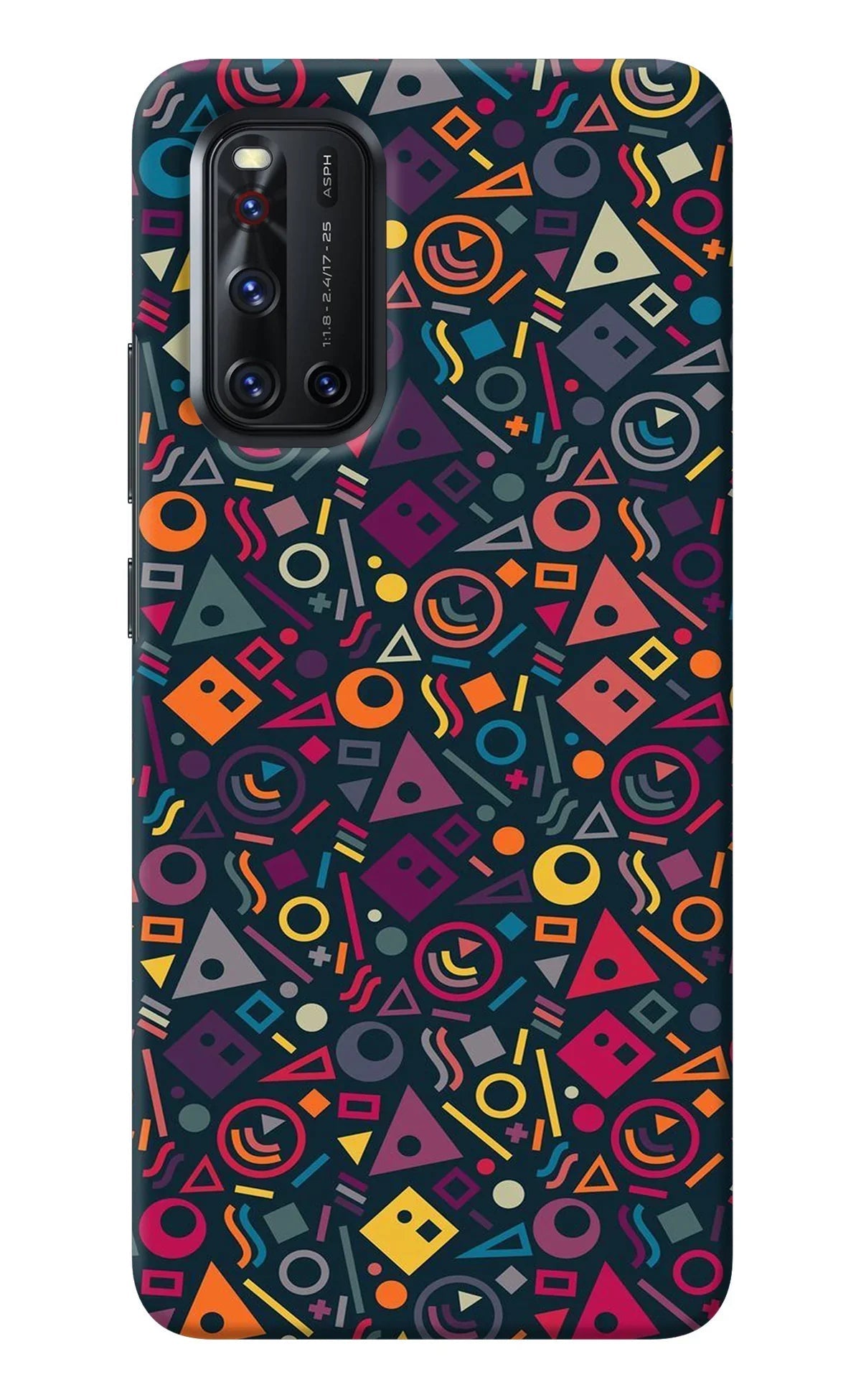 Geometric Abstract Vivo V19 Back Cover