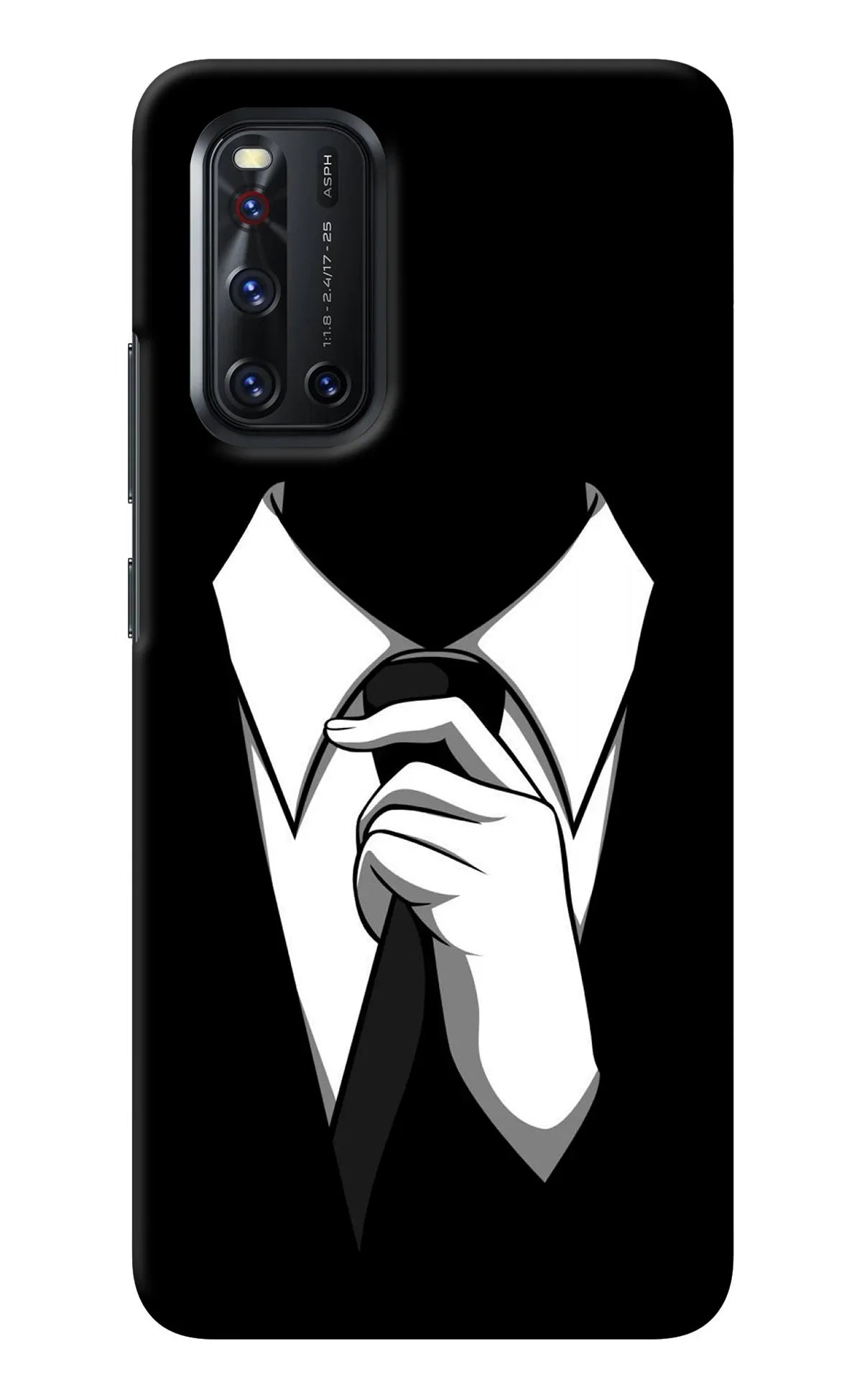 Black Tie Vivo V19 Back Cover