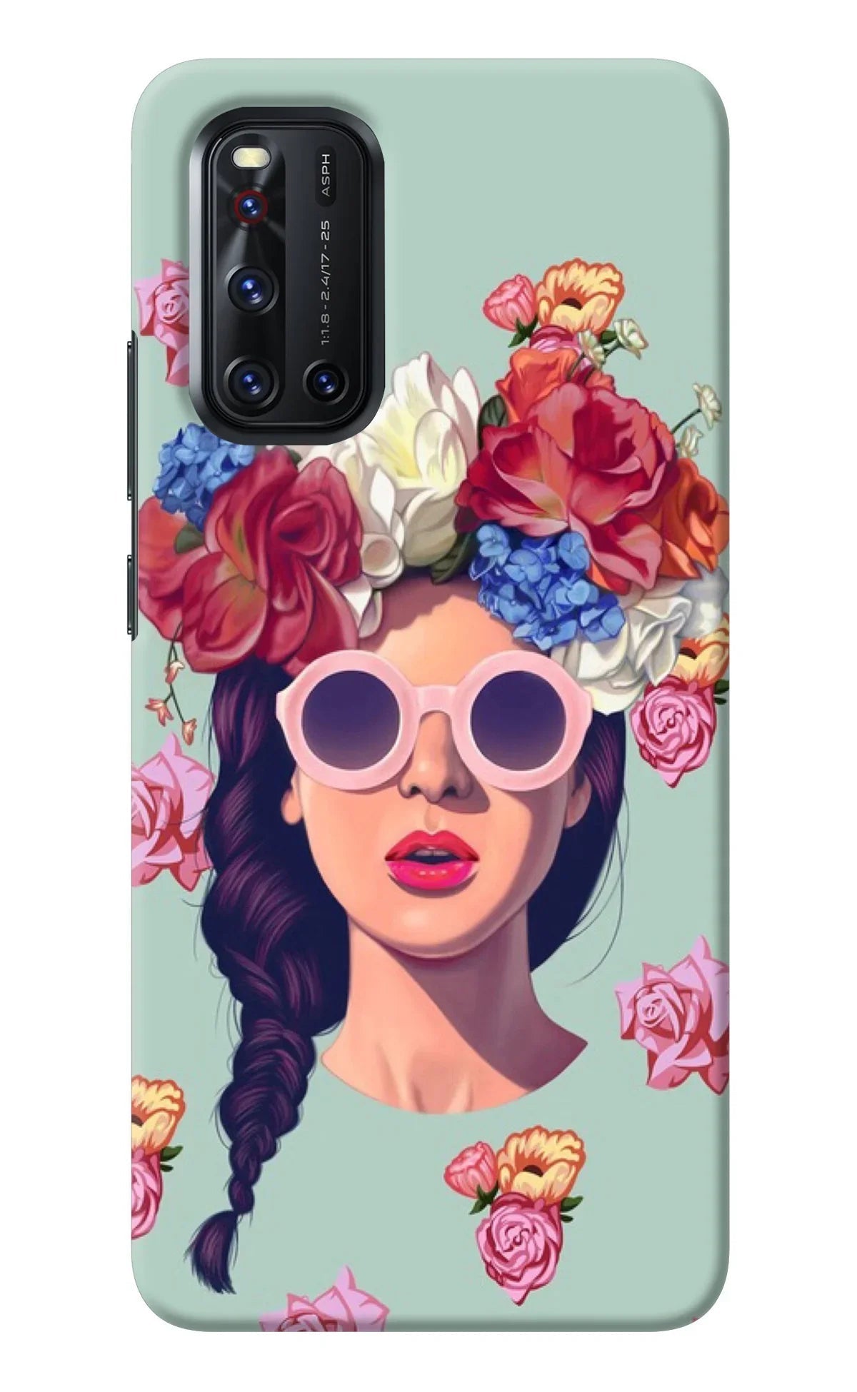 Pretty Girl Vivo V19 Back Cover