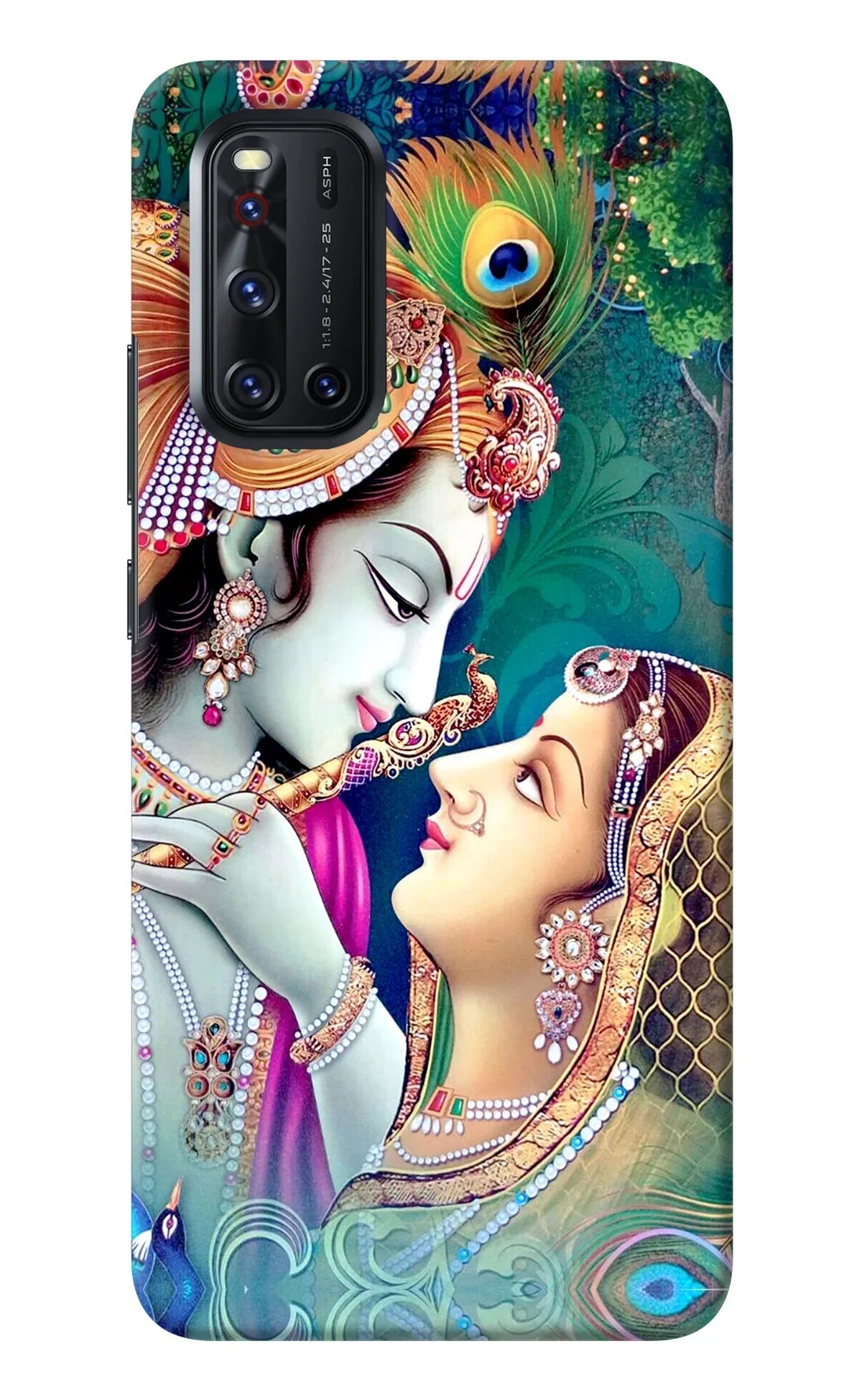 Lord Radha Krishna Vivo V19 Back Cover