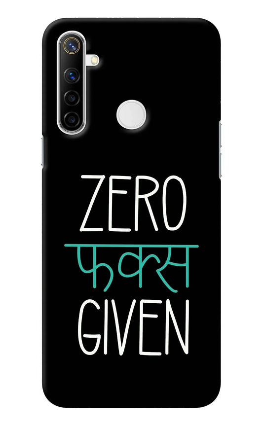 Zero Fucks Given Realme Narzo 10 Back Cover