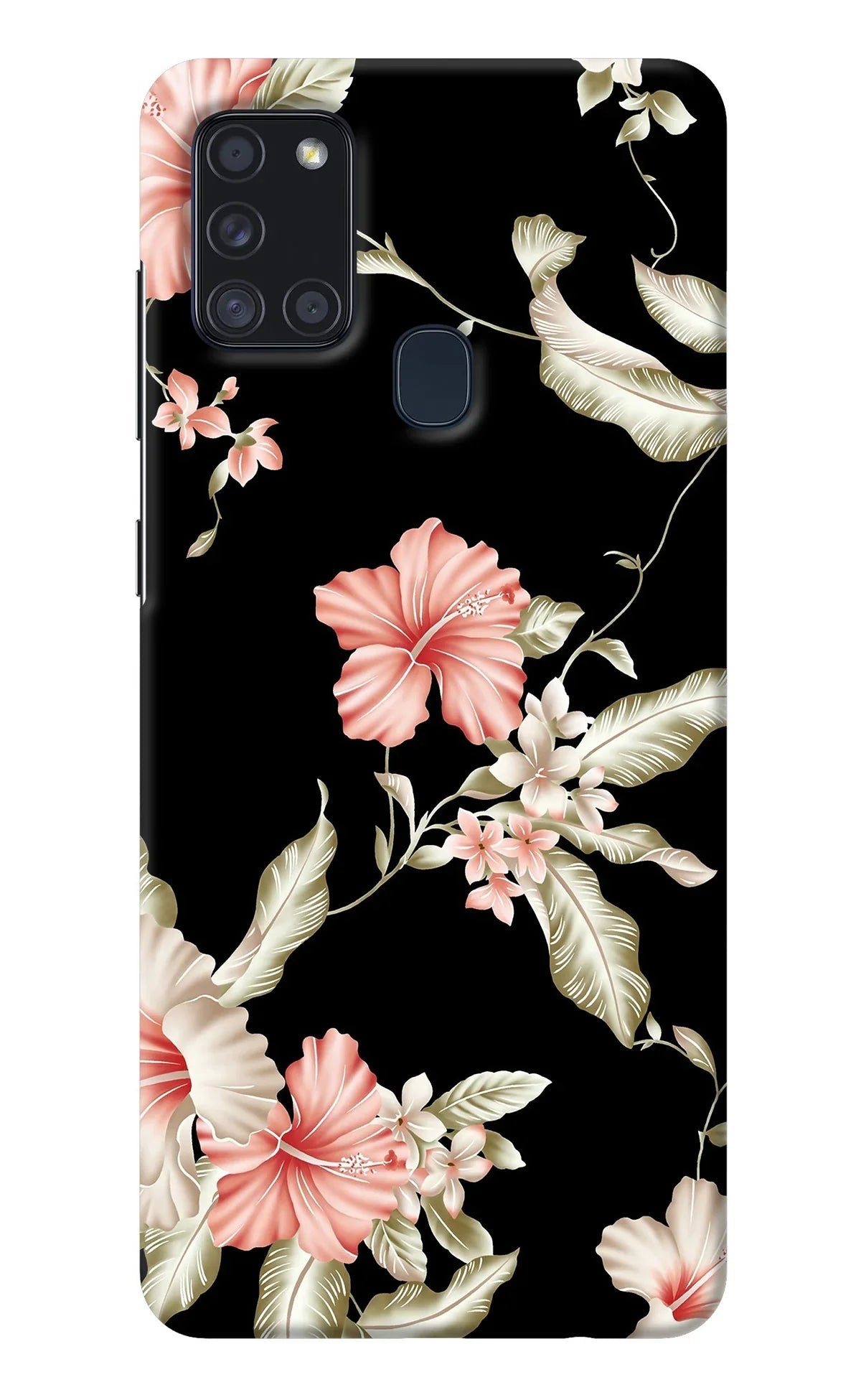 Flowers Samsung A21s Back Cover