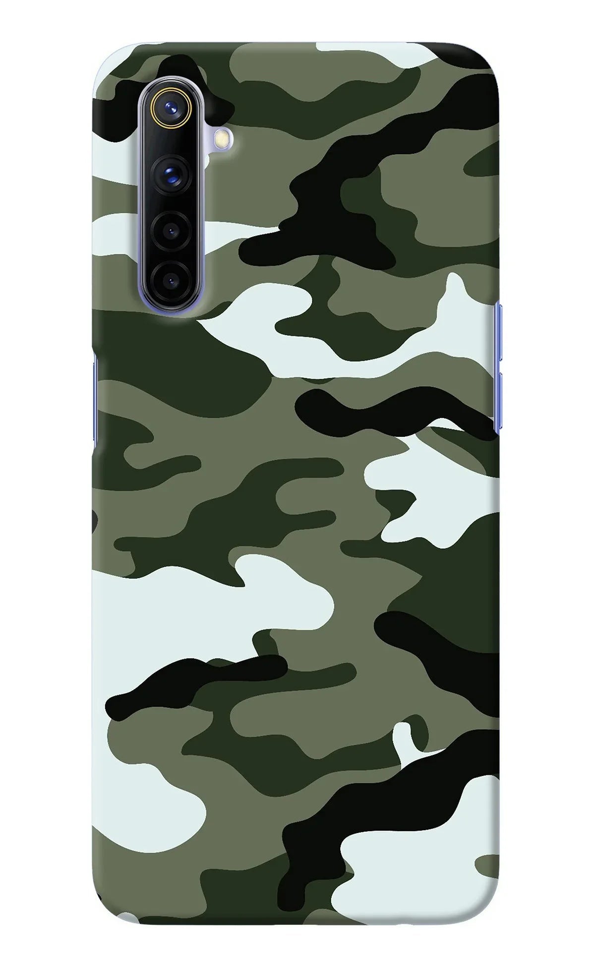 Camouflage Realme 6/6i Back Cover