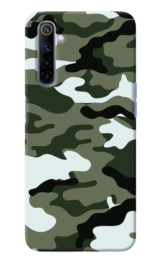 Camouflage Realme 6/6i Back Cover