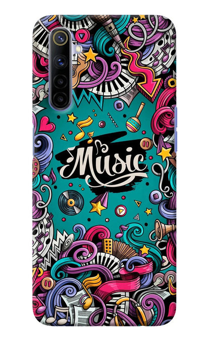 Music Graffiti Realme 6/6i Back Cover
