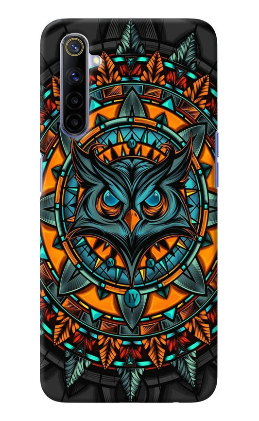 Angry Owl Art Realme 6/6i Back Cover