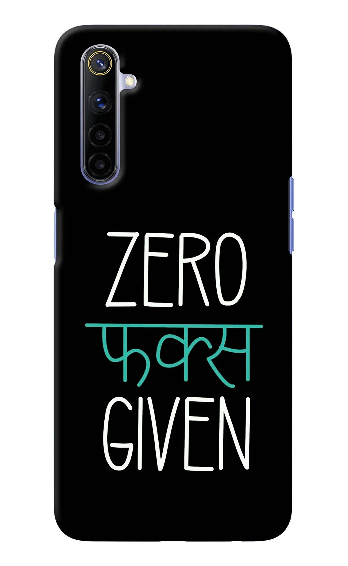 Zero Fucks Given Realme 6/6i Back Cover