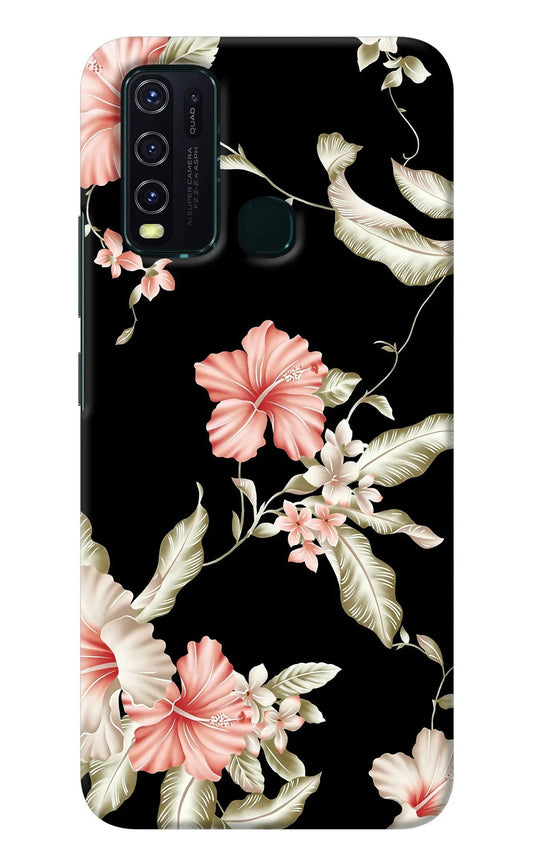 Flowers Vivo Y30/Y50 Back Cover