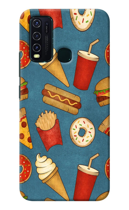 Foodie Vivo Y30/Y50 Back Cover