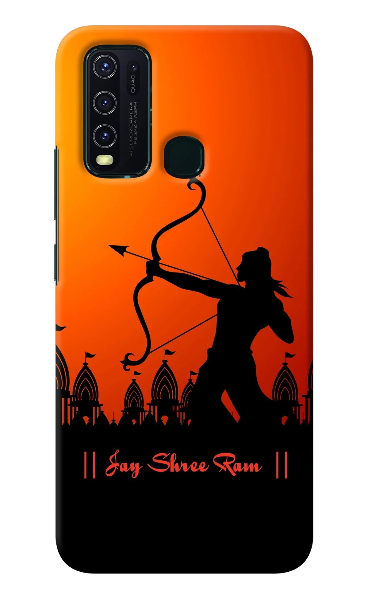 Lord Ram - 4 Vivo Y30/Y50 Back Cover