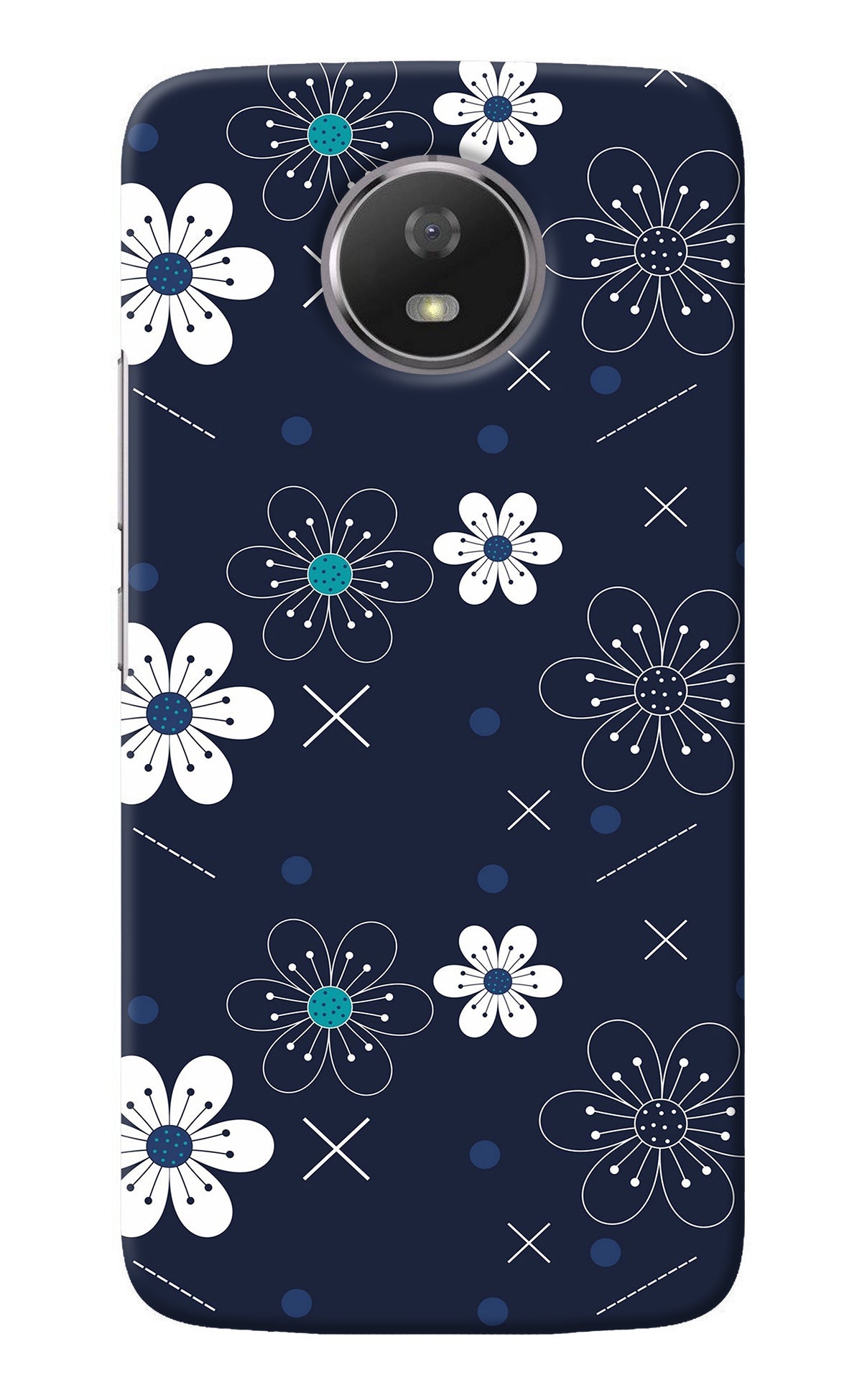 Flowers Moto G5S Back Cover