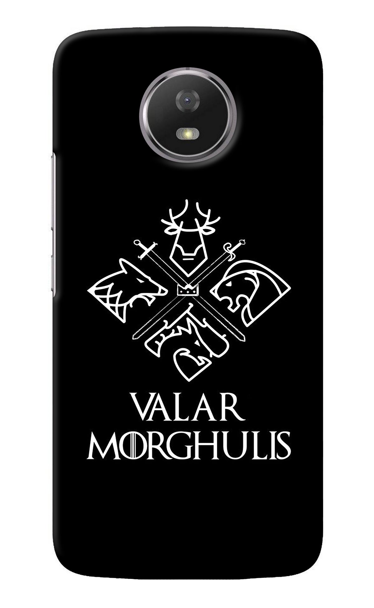 Valar Morghulis | Game Of Thrones Moto G5S Back Cover