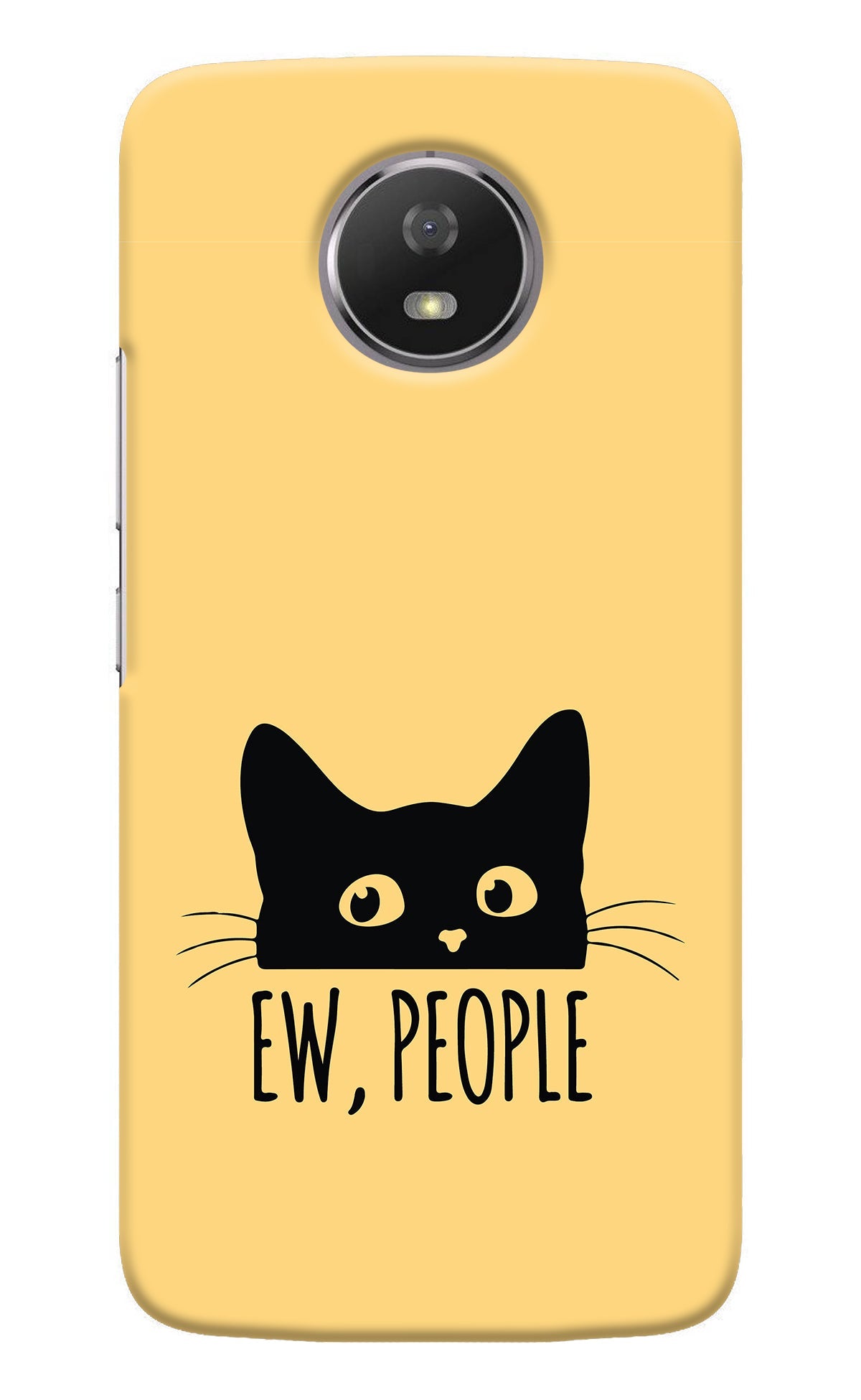 Ew People Catitude Moto G5S Back Cover