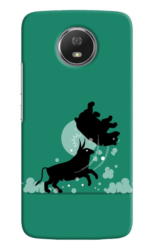 Bull Conqueror Moto G5S Back Cover