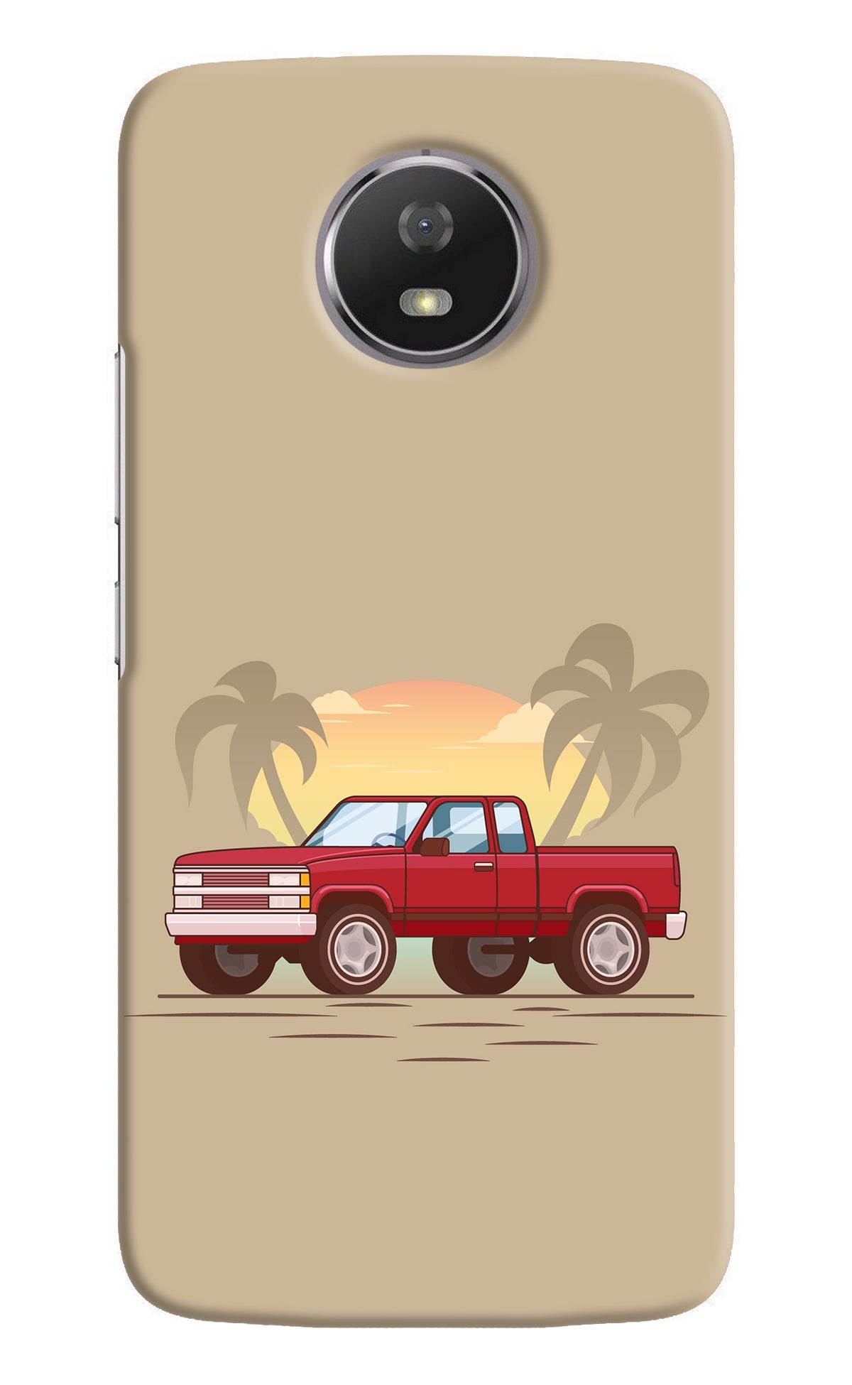 Desert Classic Drive Moto G5S Back Cover